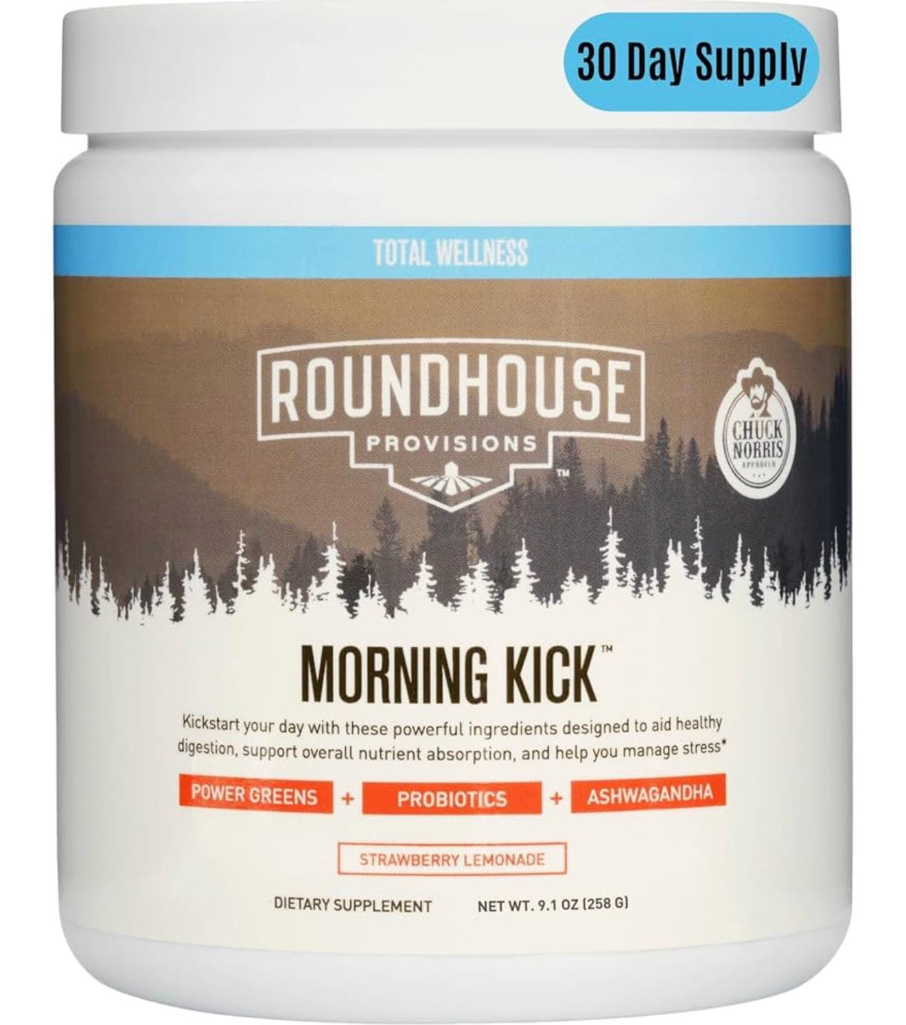 Roundhouse Provision Morning Kick Greens Dietary Supplement