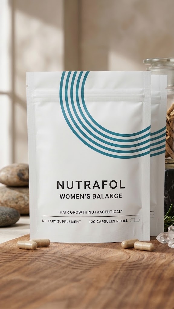 Nutrafol Women's Balance Hair Growth Supplement 1-Month Pouch