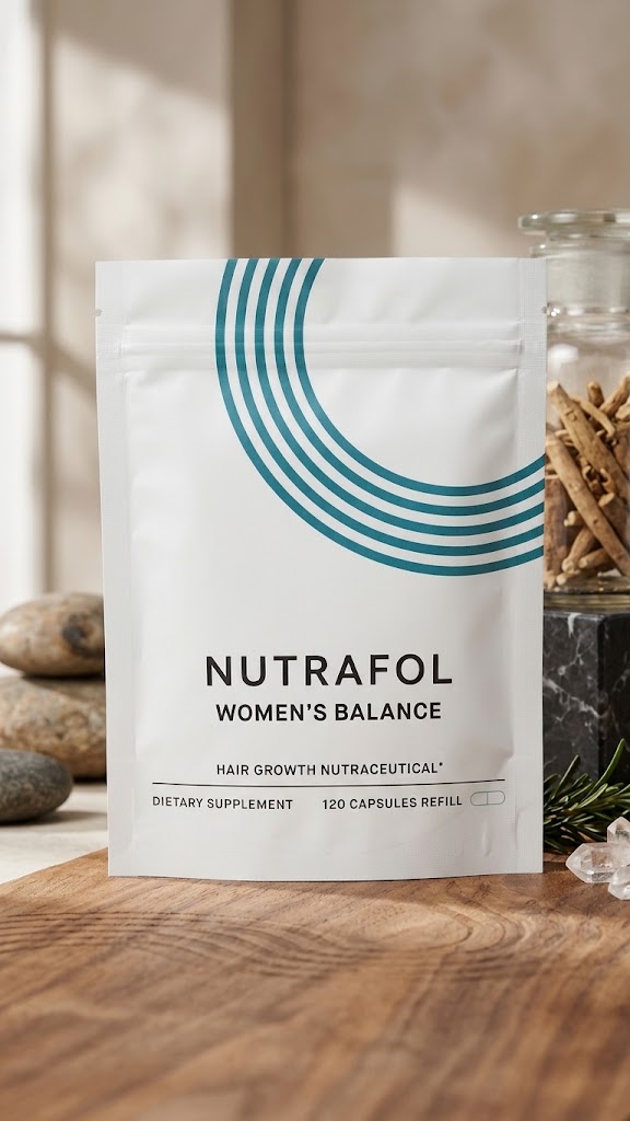 Nutrafol Women's Balance Hair Growth Supplement 1-Month Pouch
