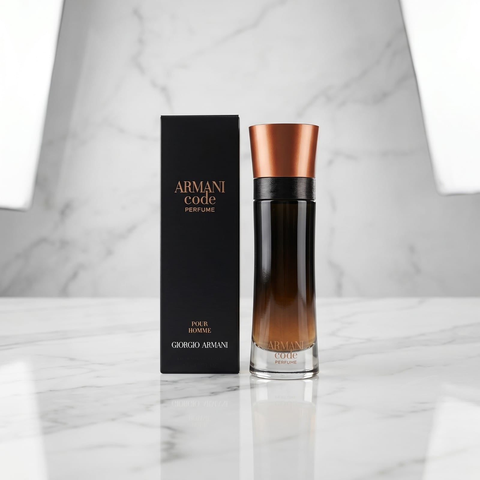 Giorgio Armani Code Pour Homme Eau de Parfum | Long Lasting Men's Luxury Fragrance | 100ml (3.4 fl oz)