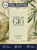 Giorgio Armani Acqua di Giò Eau de Toilette for Men – 100ml | Long Lasting Fresh Fragrance