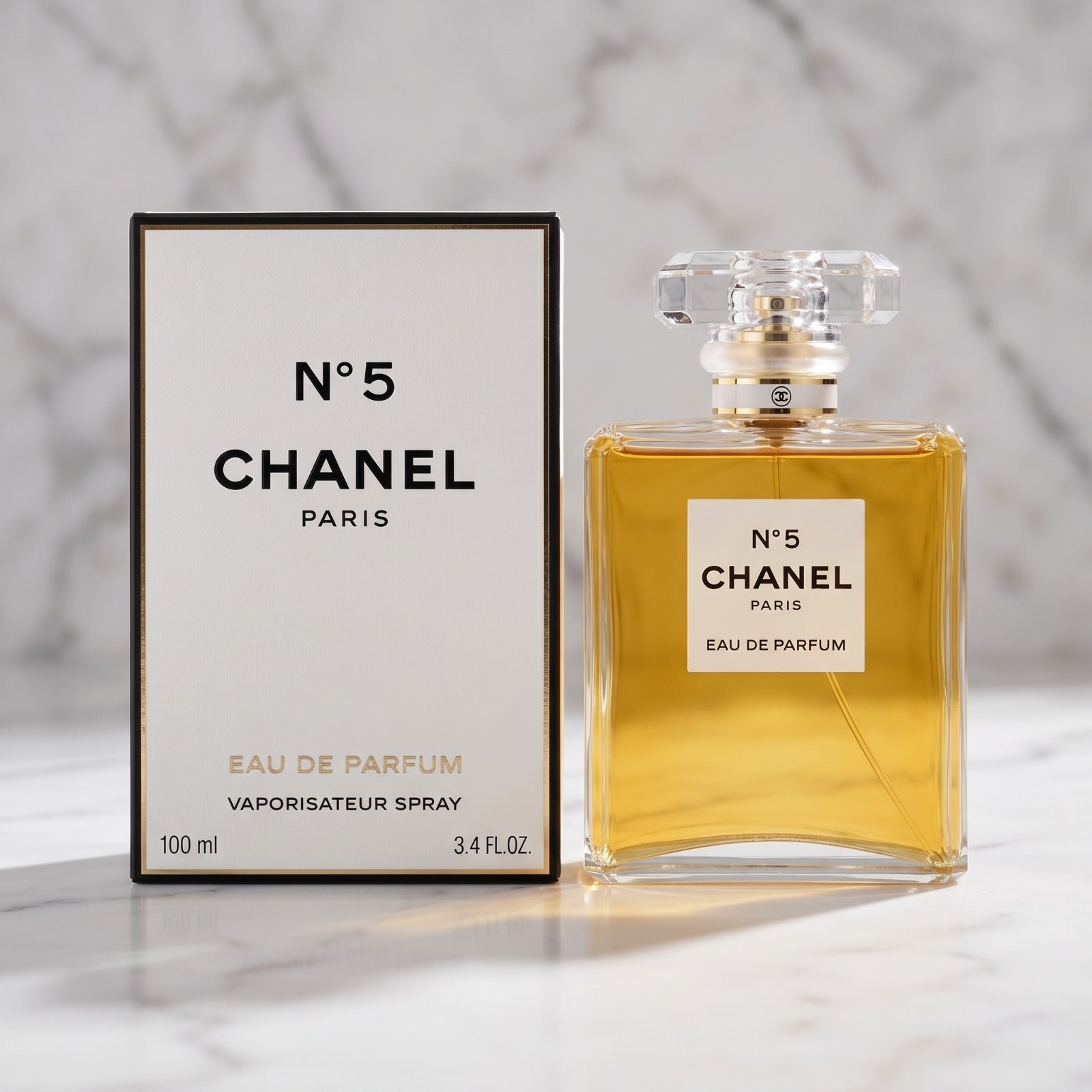 Chanel No. 5 Eau de Parfum Spray for Women – 100ml | Luxury Long Lasting Perfume