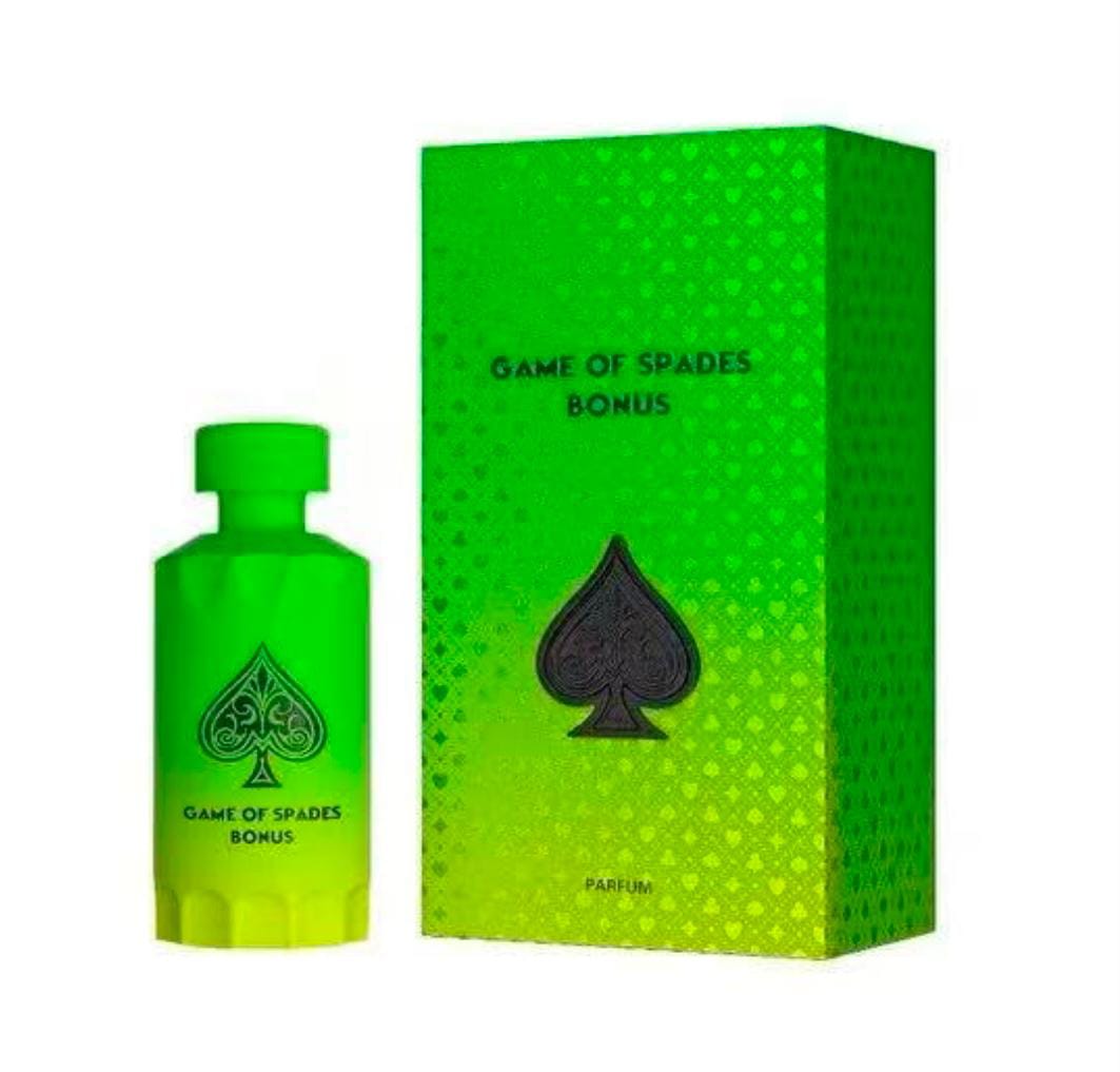 Game of Spades Bonus Parfum Spray 100ml / 3.4 FL OZ – Luxury Unisex Fragrance