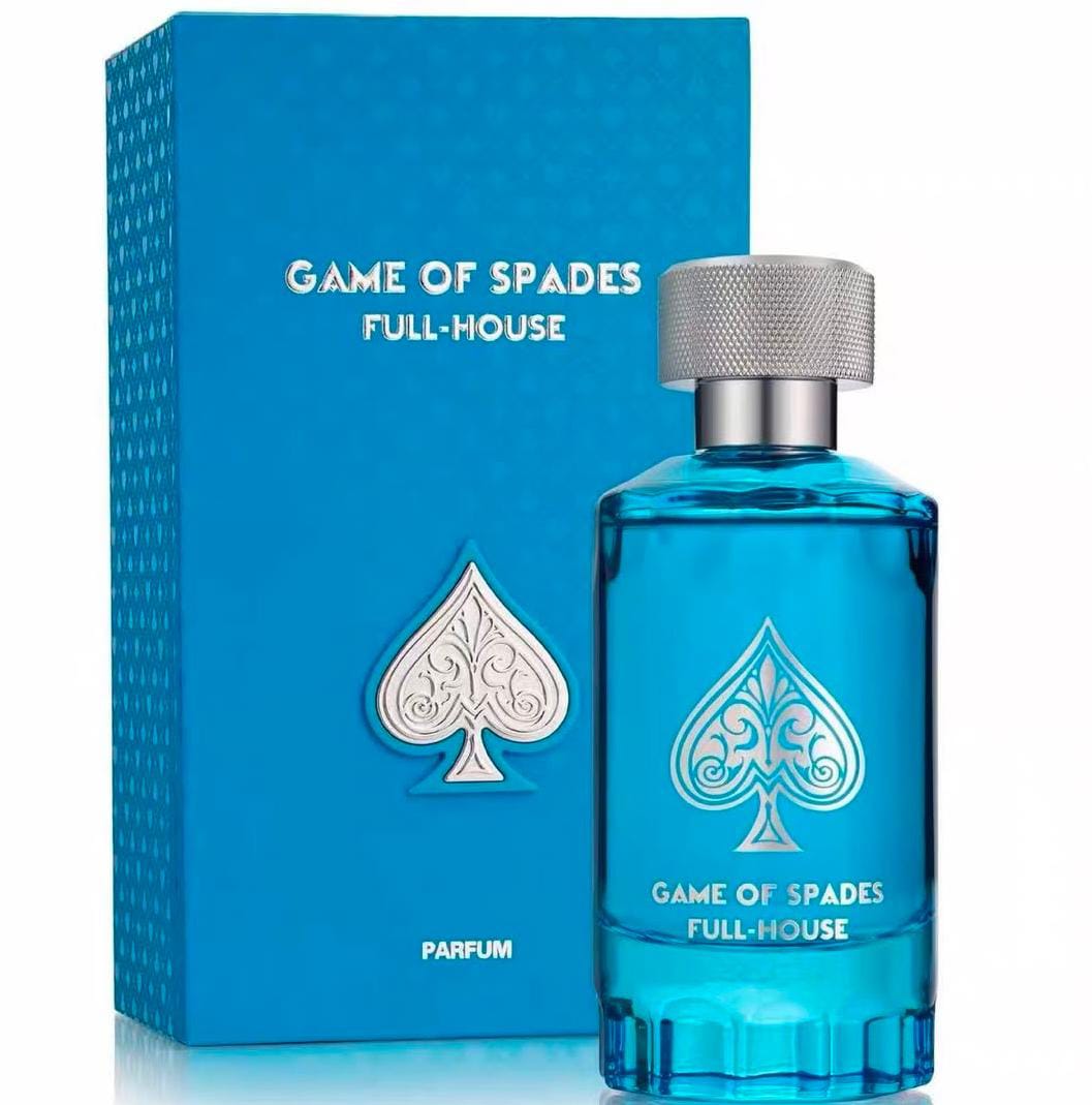 Game of Spades Full-House Parfum for Men & Women – Long Lasting Luxury Unisex Fragrance – 100ml / 3.4 FL OZ