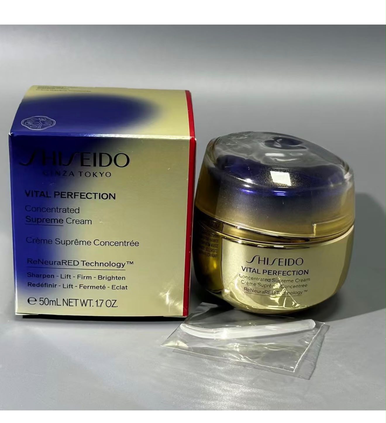 Shiseido Vital Perfection Concentrated Supreme Cream 50ml | Anti-Aging Face Moisturizer